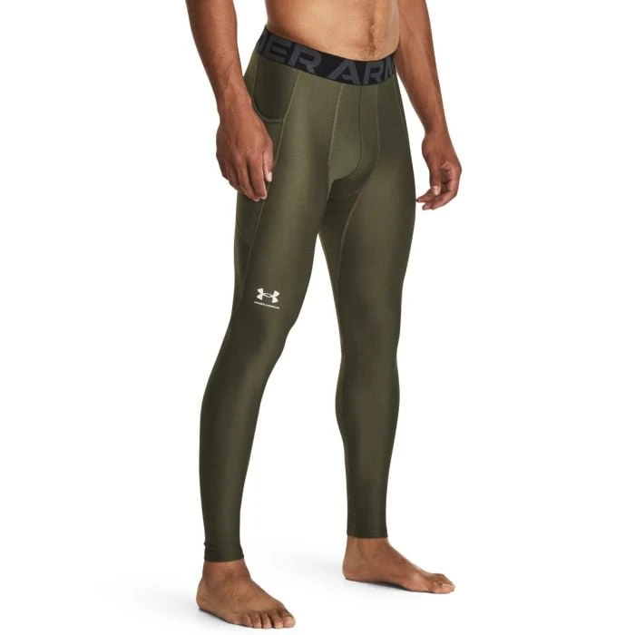 Under Armour Kompresné legíny HG Armour Green  LL