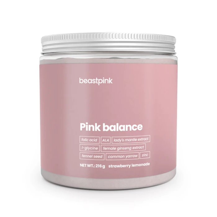 BeastPink Pink Balance jahodová limonáda