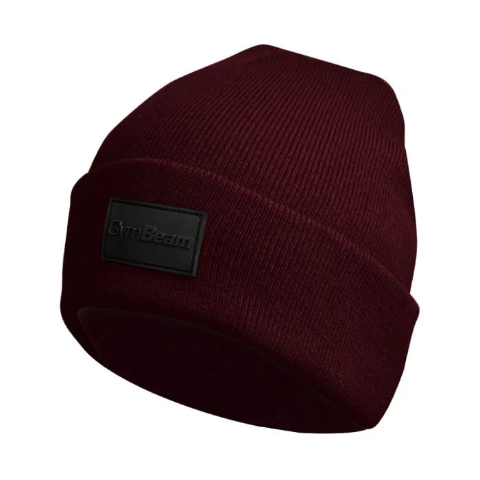 GymBeam Čiapka Polar Beanie Burgundy  universalUNI