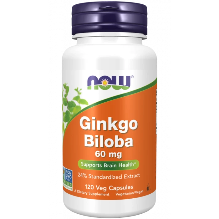 NOW Foods Ginkgo Biloba 60 mg