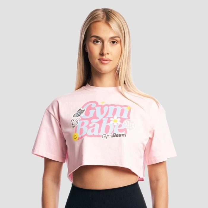 GymBeam Dámske tričko GymBabe Cherrybloom  S