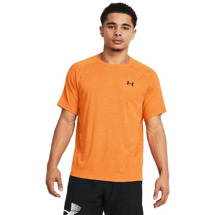 Under Armour Tričko Tech Textured SS Orange  LL