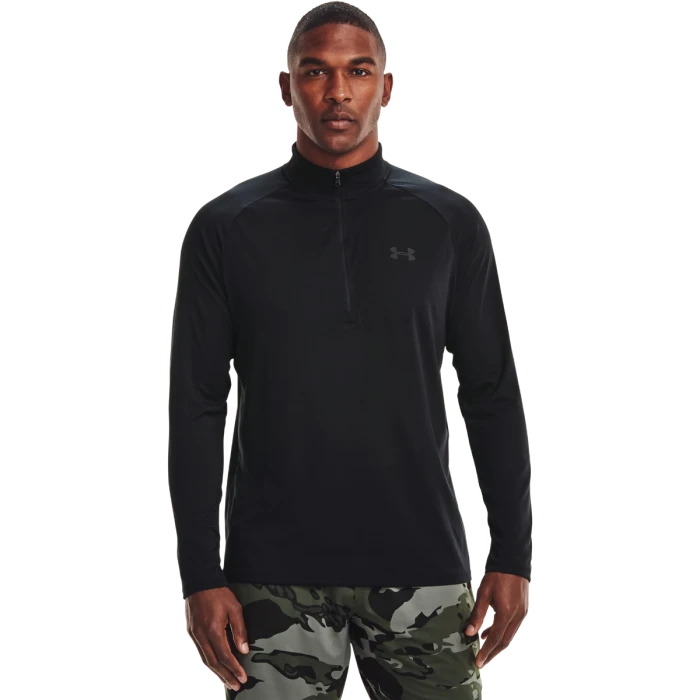 Under Armour Pánske Tričko Tech 2.0 1/2 Zip Black  LL