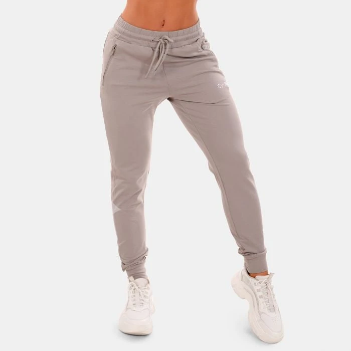 GymBeam Dámske tepláky TRN grey  MM