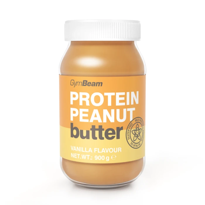 GymBeam Proteínové arašidové maslo vanilka