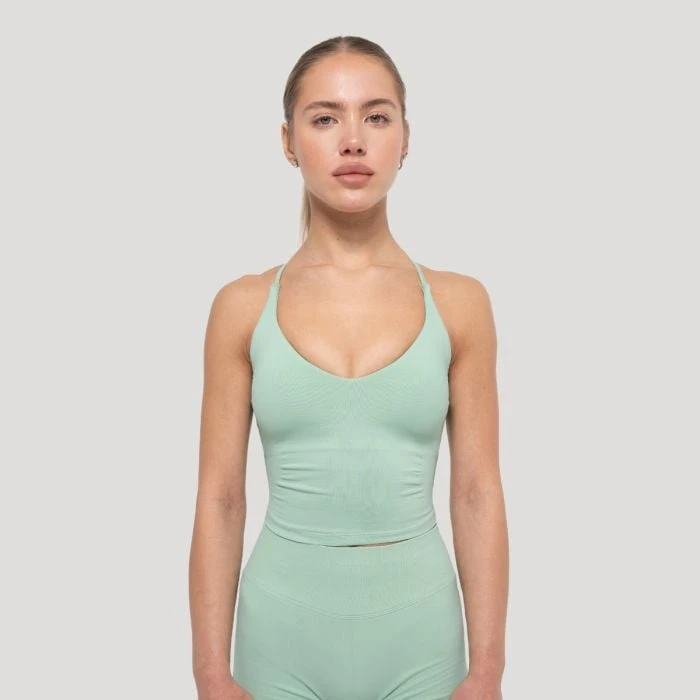 GymBeam Dámske tielko Luma Pistachio  XS