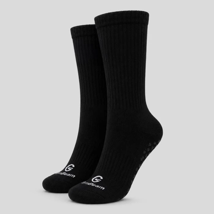 GymBeam Funkčné ponožky Crew Black  S