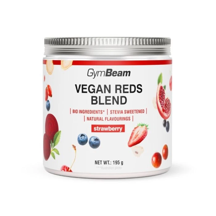 GymBeam Vegan Reds Blend jahoda