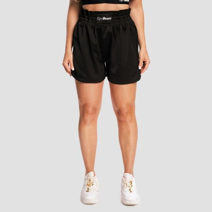 GymBeam Dámske šortky Boxing Combat Black  S