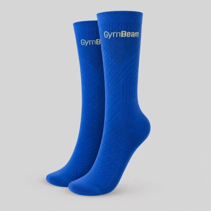 GymBeam Bežecké ponožky Blue  S