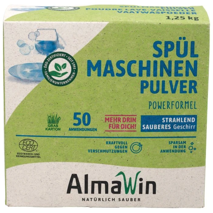 AlmaWin Prášok do umývačky riadu -  1.25 kg