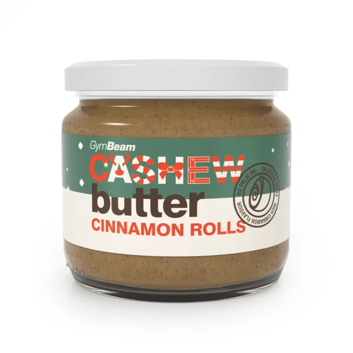 GymBeam Kešu krém - Cinnamon maslo