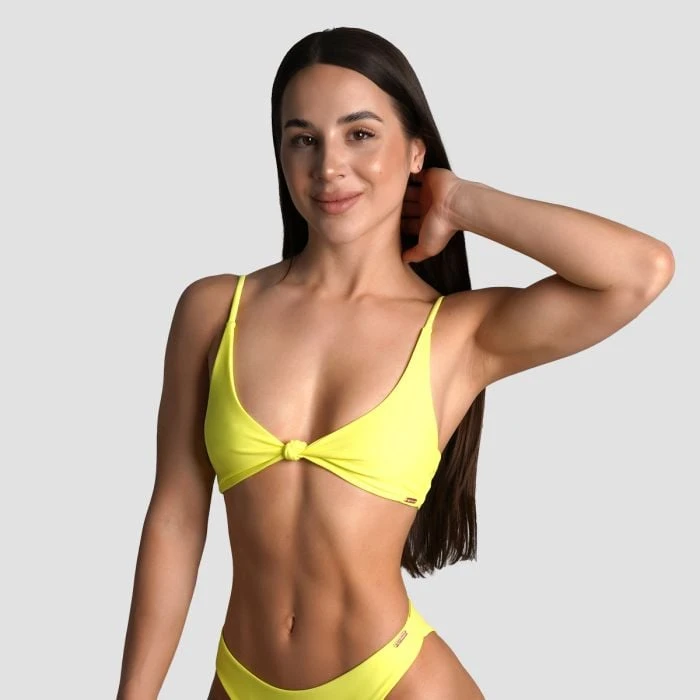 GymBeam Vrchný diel plaviek CURACAO Lime  SS
