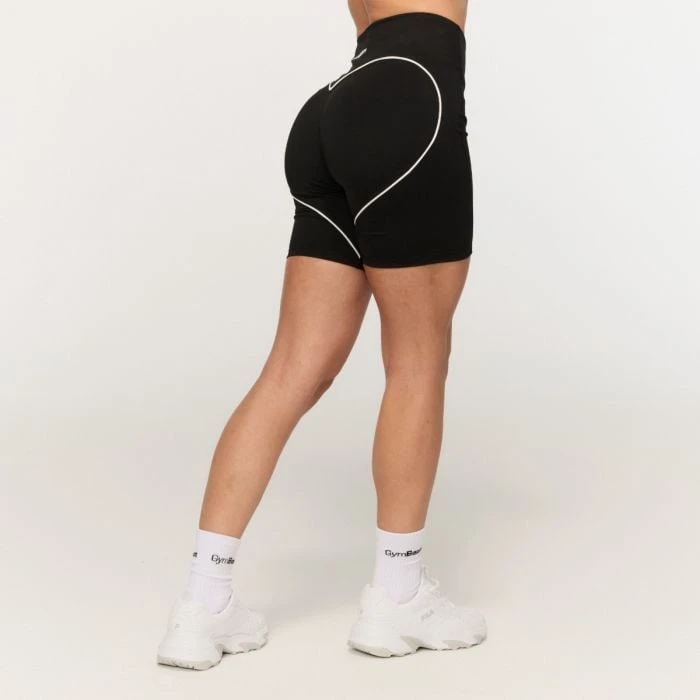 GymBeam Dámske šortky Varsity Black  S
