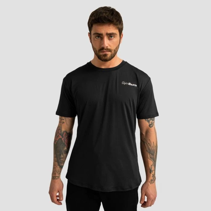 GymBeam Pánske športové tričko Limitless Black  SS