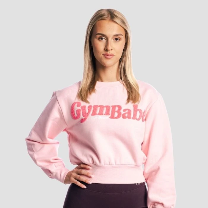 GymBeam Dámska mikina GymBabe Cherrybloom  S