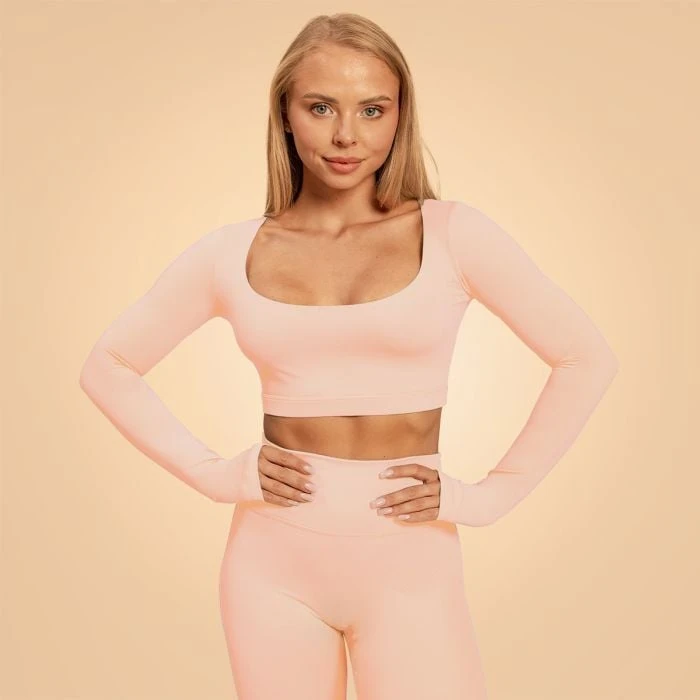 BeastPink Dámske tričko Cropped Sense Pink  MM