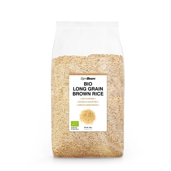 GymBeam BIO Ryža dlhozrnná natural