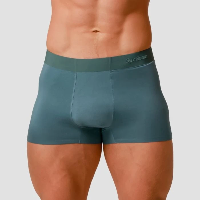 GymBeam Pánske boxerky Soft 2Pack Blue  LL