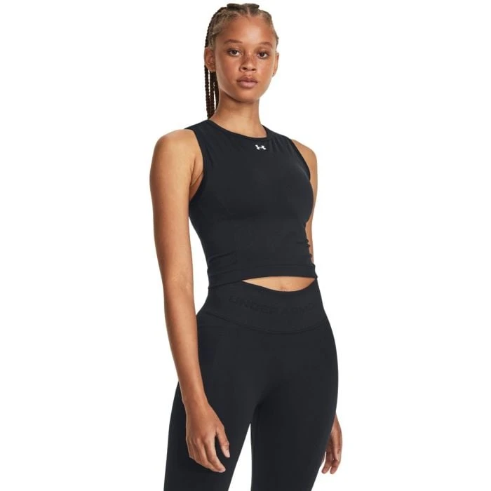 Under Armour Dámske tielko Train Seamless Tank Black  LL