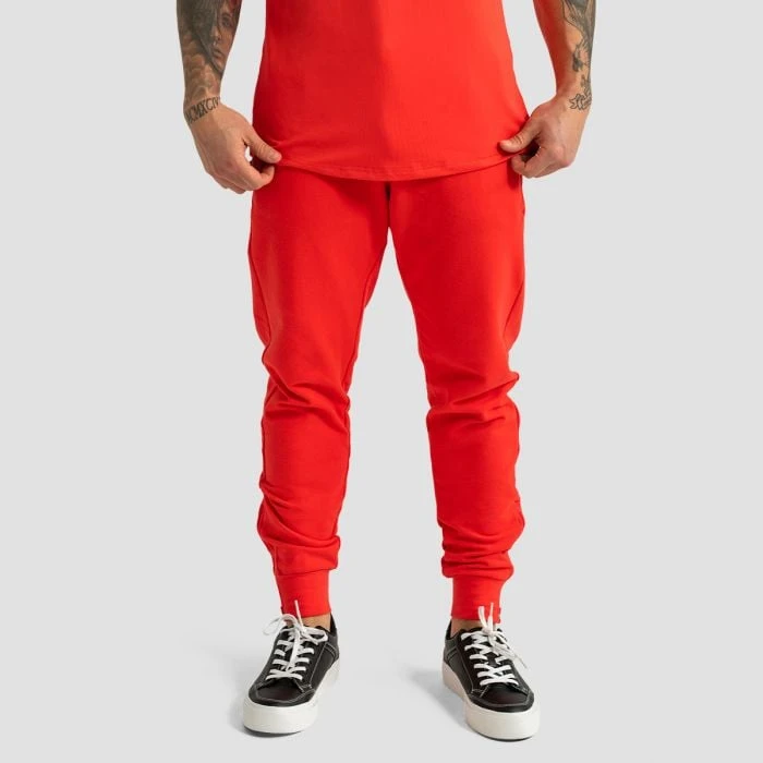GymBeam Tepláky Limitless Hot Red  LL