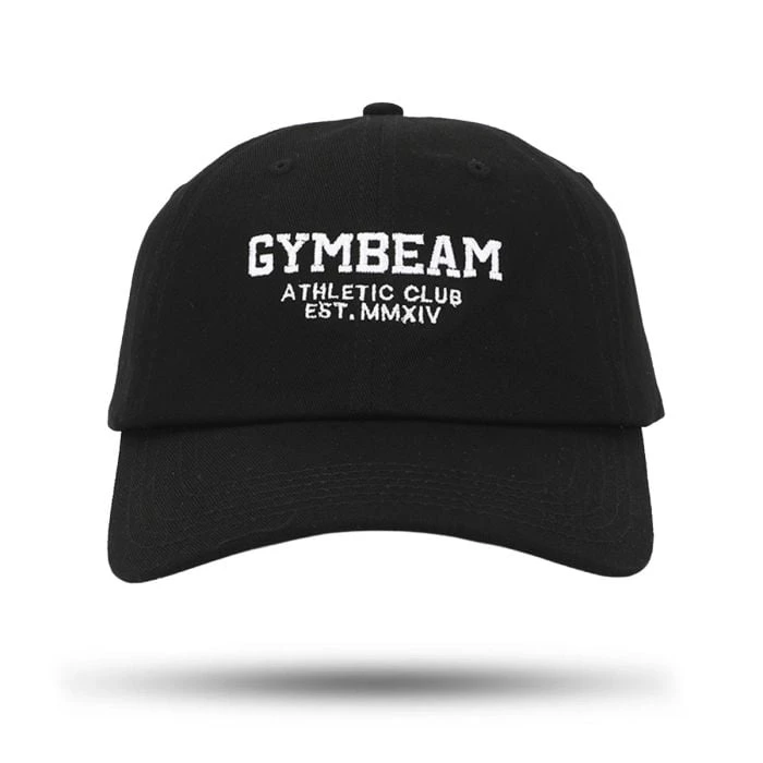 GymBeam Šiltovka Athletic Club Black  UNI