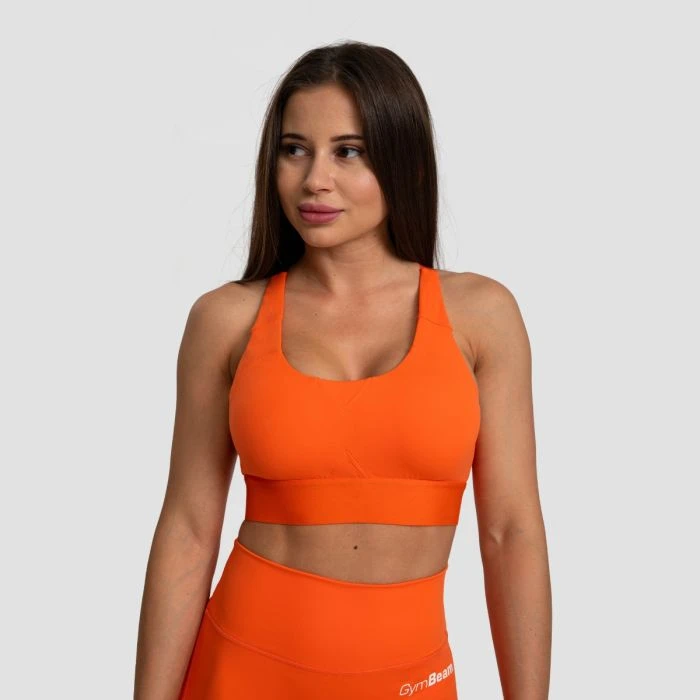 GymBeam Športová podprsenka Limitless Orange  LL