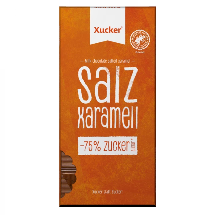 Xucker čokoláda slaný karamel 80 g slaný karamel