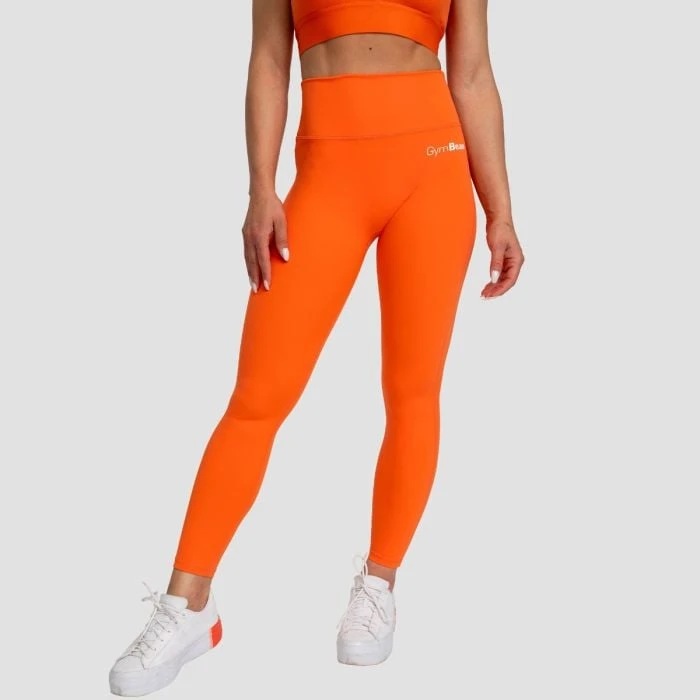 GymBeam Dámske legíny High-waist Limitless Orange  LL