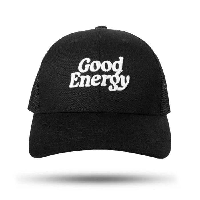 GymBeam Šiltovka Good Energy Black  UNI