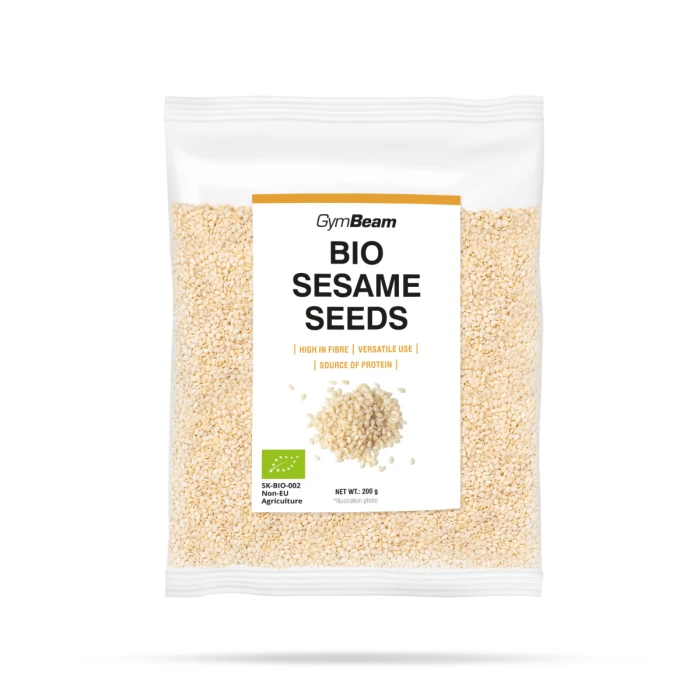 GymBeam BIO Sezamové semienka lúpané