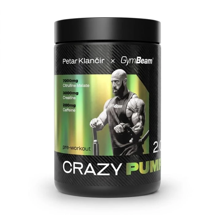 GymBeam - Crazy Pump 2.0 zelené jablko