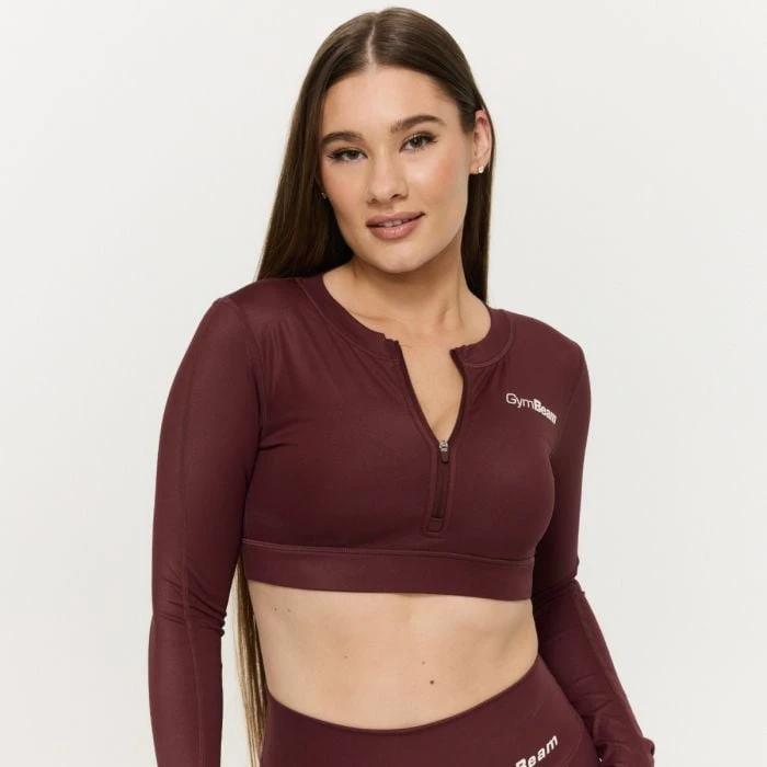GymBeam Dámsky športový top Prime Fig  L