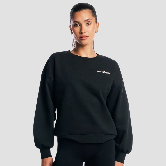 GymBeam Dámska mikina Base Black  S