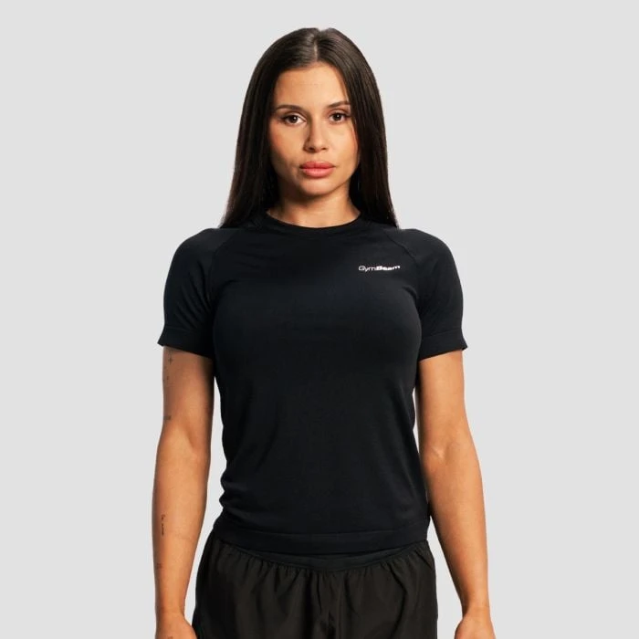GymBeam Dámske bežecké tričko Pulse X Black  S