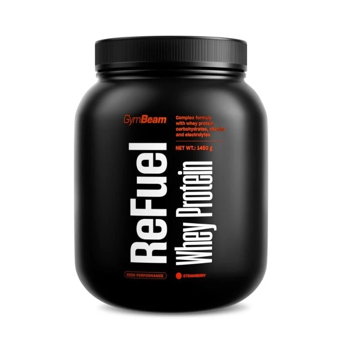 GymBeam ReFuel Whey Protein jahoda