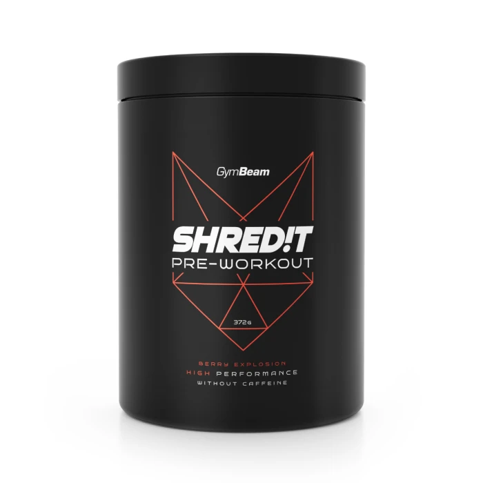 GymBeam SHRED!T pre-workout berry explosion