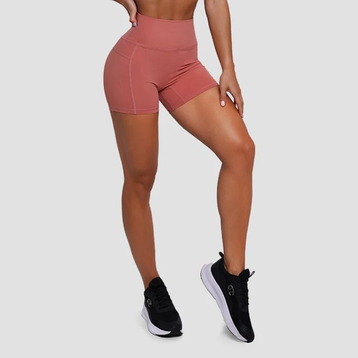 GymBeam Dámske šortky FIT Salmon  LL