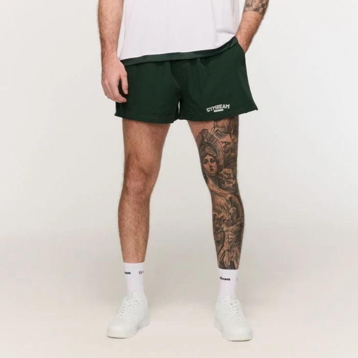 GymBeam Športové šortky Varsity Green  M
