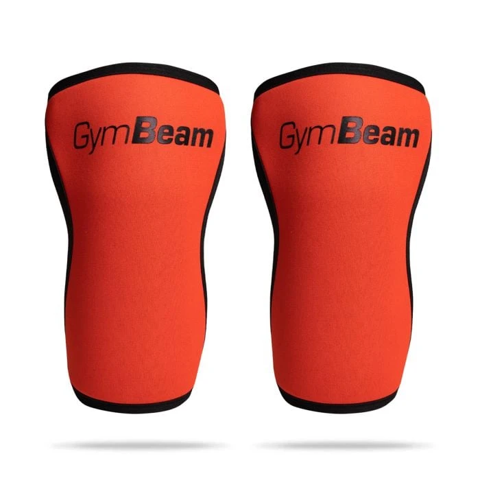 GymBeam Neoprénová bandáž na koleno Conquer Red  M