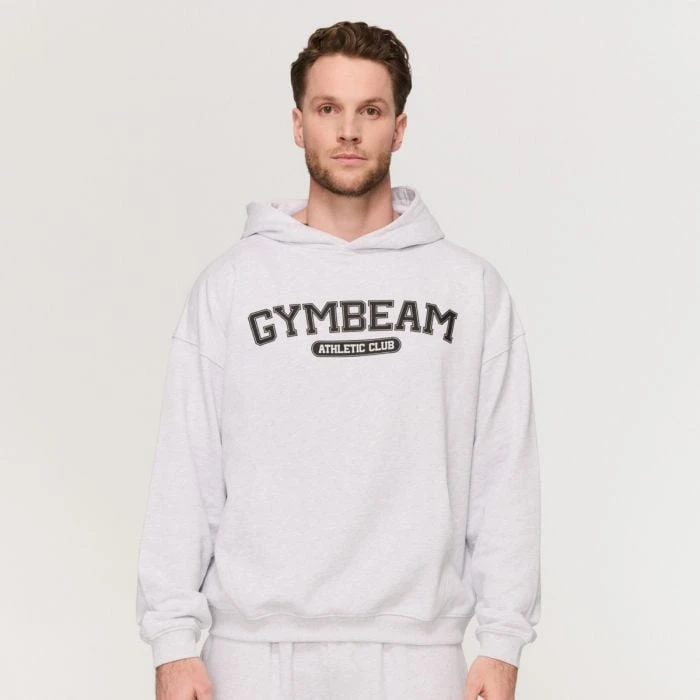 GymBeam Mikina Varsity Grey  M