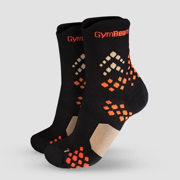 GymBeam Bežecké ponožky Pulse Black  S