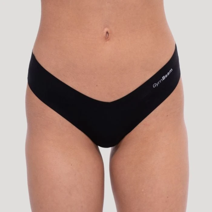 GymBeam Bezšvové nohavičky Comfy 3Pack Black  S