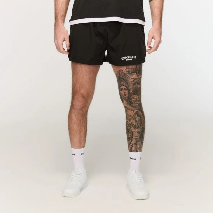 GymBeam Športové šortky Varsity Black  L