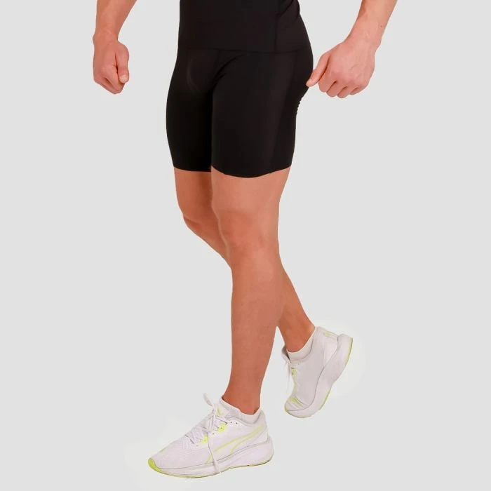 GymBeam Kompresné šortky High Black  L