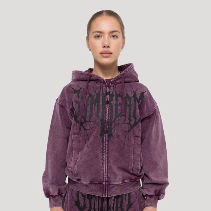GymBeam Dámska mikina Abyss Raisin  S