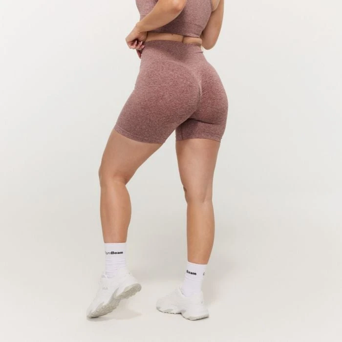 GymBeam Dámske FLO šortky Mauve  S