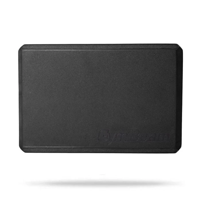 GymBeam Penová kocka na jogu Black