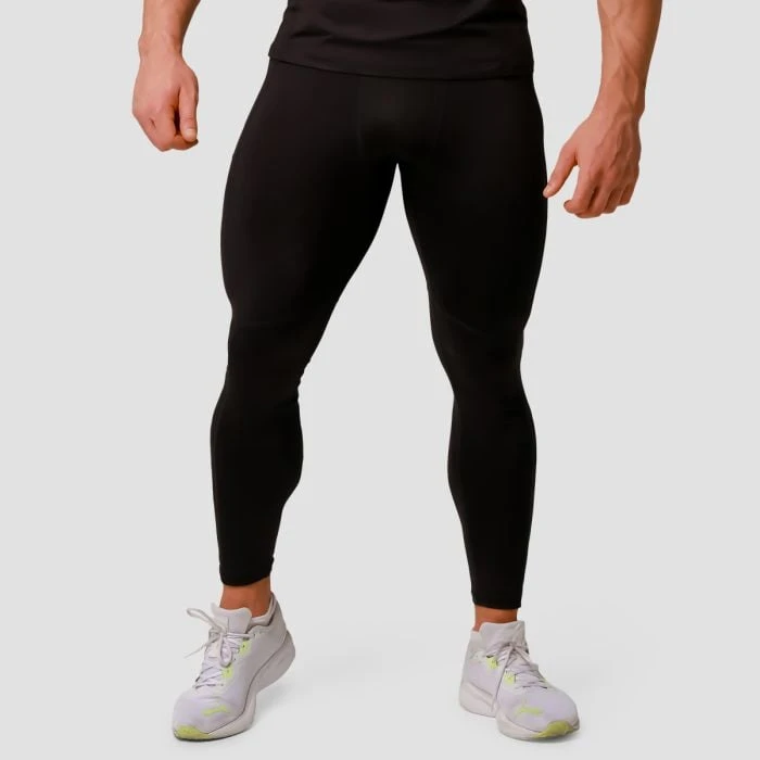 GymBeam Bežecké legíny Pulse Black  LL
