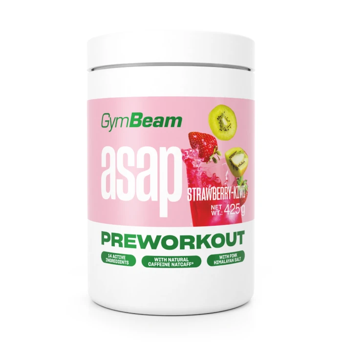 GymBeam ASAP Pre-Workout jahoda kiwi